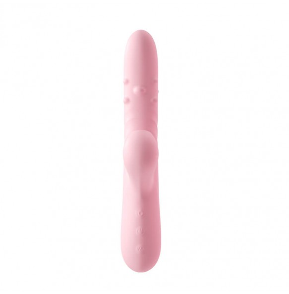 Ankni - Rotating Thrust Suction Vibrator Wand (Chargeable - Pink)
